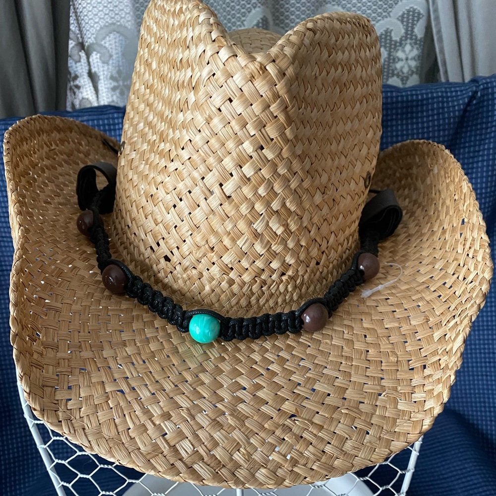NWT Jacaru Australian Outback Medium Straw Hat